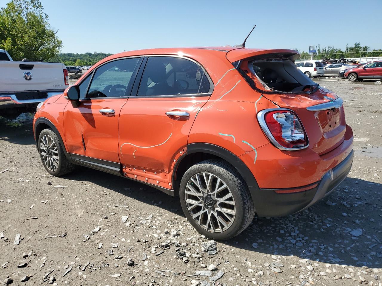 2016 Fiat 500X Trekking Copart, lot number: 58245275, vin: ZFBCFXCT7GP373518. Thumbnail 2