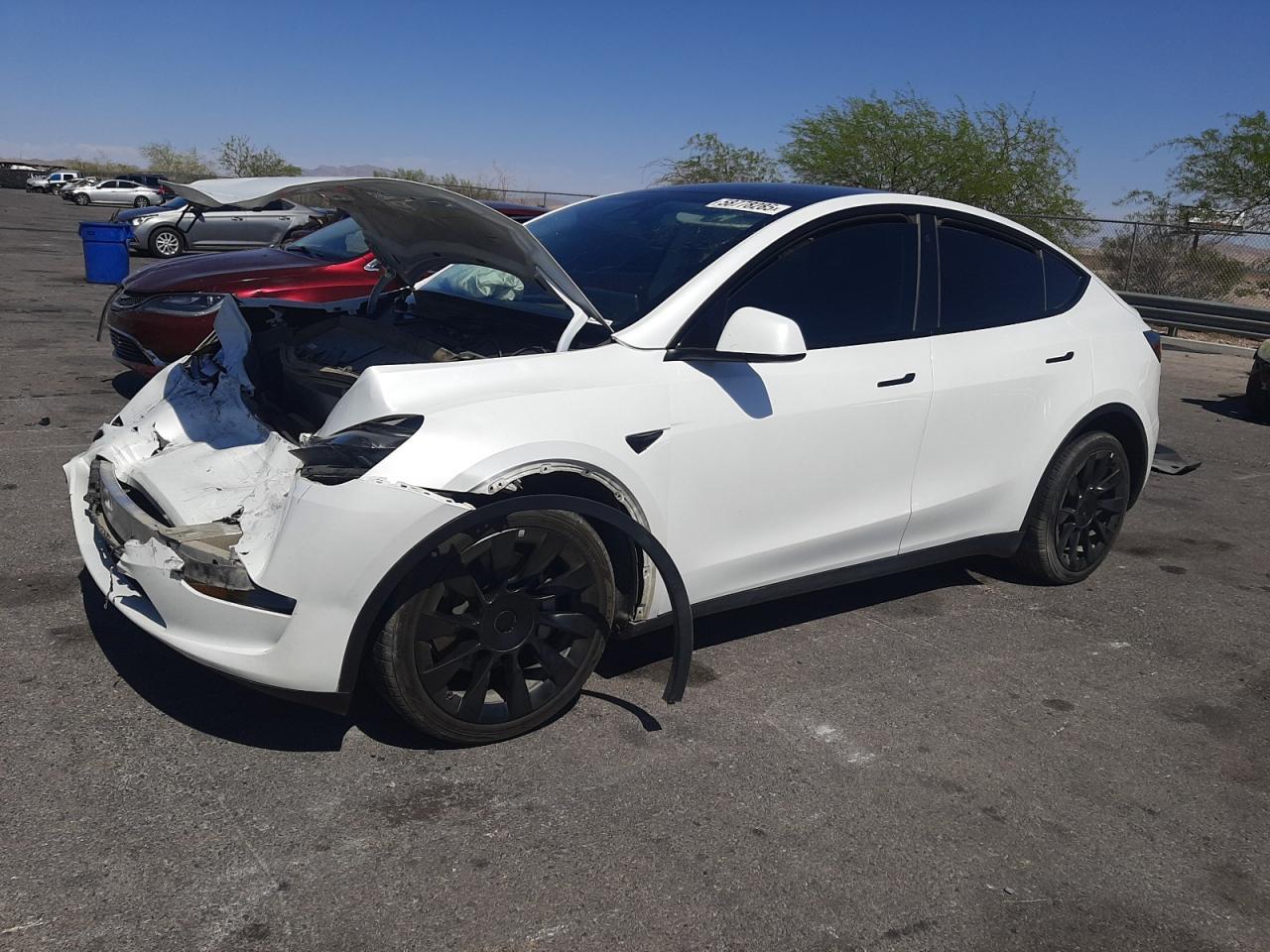 2023 Tesla Model Y Copart, lot number: 58778285, vin: 7SAYGDEE6PF587717. Thumbnail 1