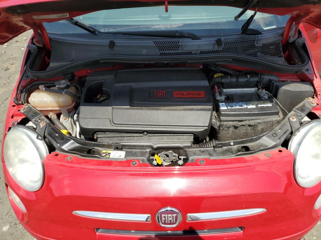 2013 Fiat 500 Pop Copart, lot number: 59025195, vin: 3C3CFFDR5DT664833. Thumbnail 11