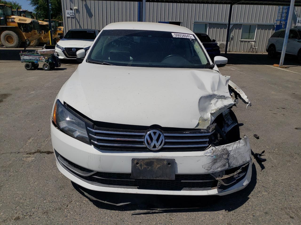 2014 Volkswagen Passat S Copart, lot number: 59058045, vin: 1VWAT7A30EC115391. Thumbnail 5