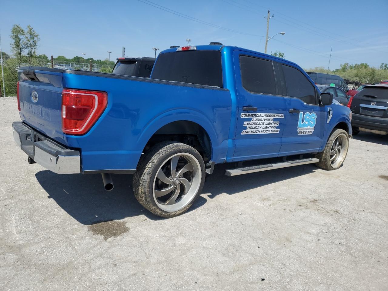2021 Ford F150 Supercrew Copart, lot number: 56423385, vin: 1FTFW1E50MFA32128. Thumbnail 3
