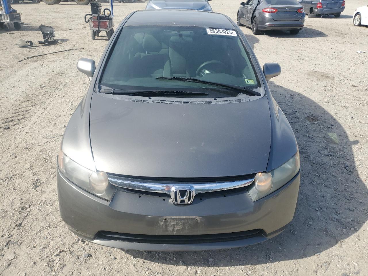 2008 Honda Civic Lx Copart, lot number: 56383025, vin: 2HGFA16598H341387. Thumbnail 5