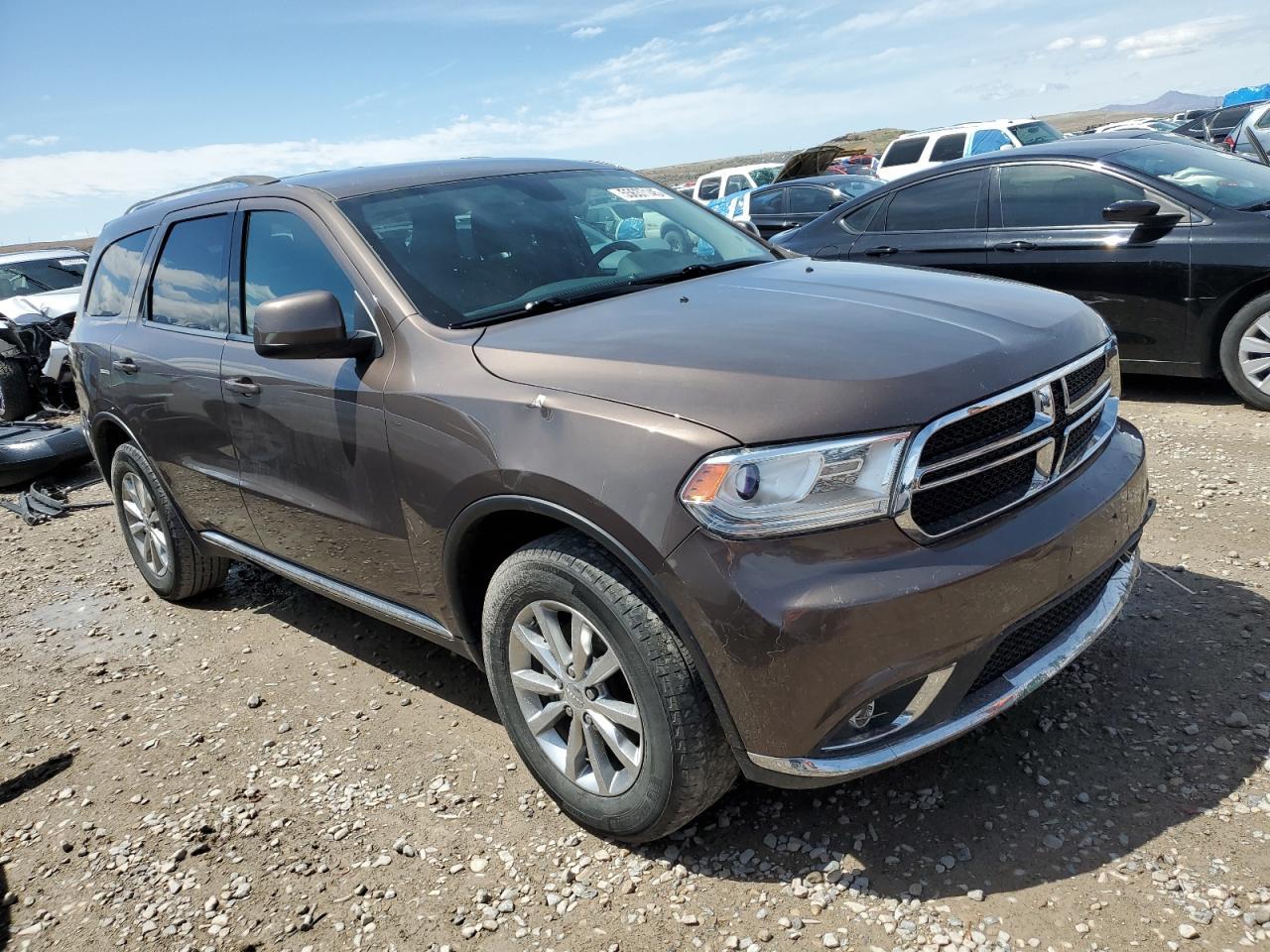 2017 Dodge Durango Sxt Copart, lot number: 55637145, vin: 1C4RDJAG0HC824037. Thumbnail 4