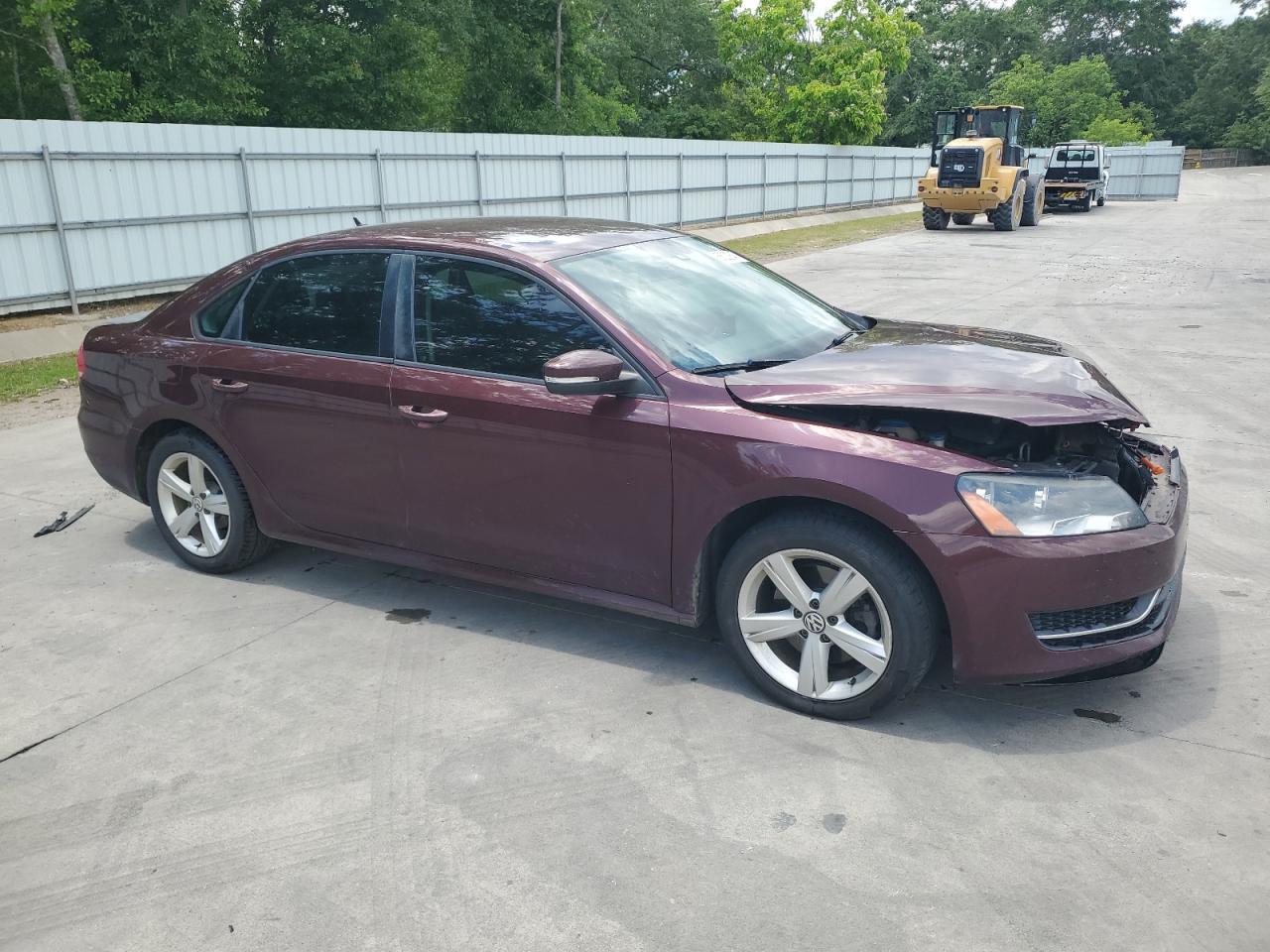 2013 Volkswagen Passat S Copart, lot number: 56232645, vin: 1VWAP7A35DC032218. Thumbnail 4