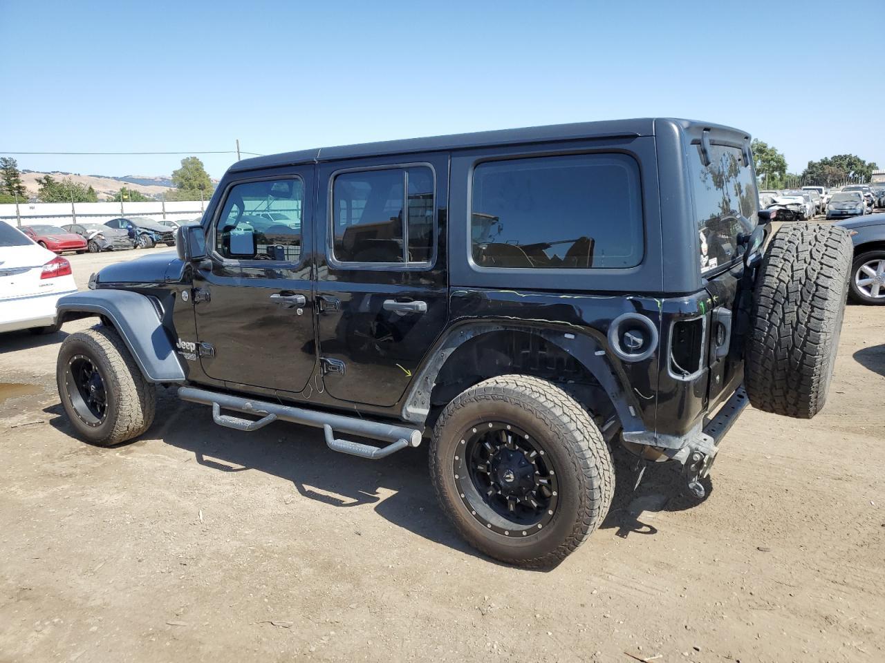 2018 Jeep Wrangler Unlimited Sport Copart, lot number: 59041465, vin: 1C4HJXDG6JW145865. Thumbnail 2