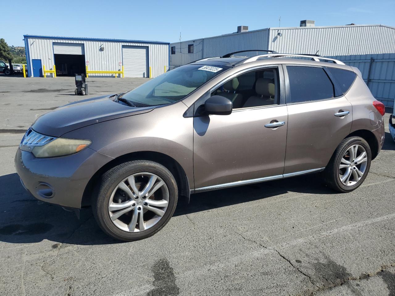 2009 Nissan Murano S Copart, lot number: 58470225, vin: JN8AZ18W99W123979. Thumbnail 1