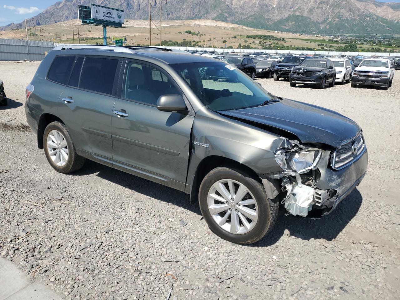 2009 Toyota Highlander Hybrid Copart, lot number: 59149105, vin: JTEEW41A992027357. Thumbnail 4