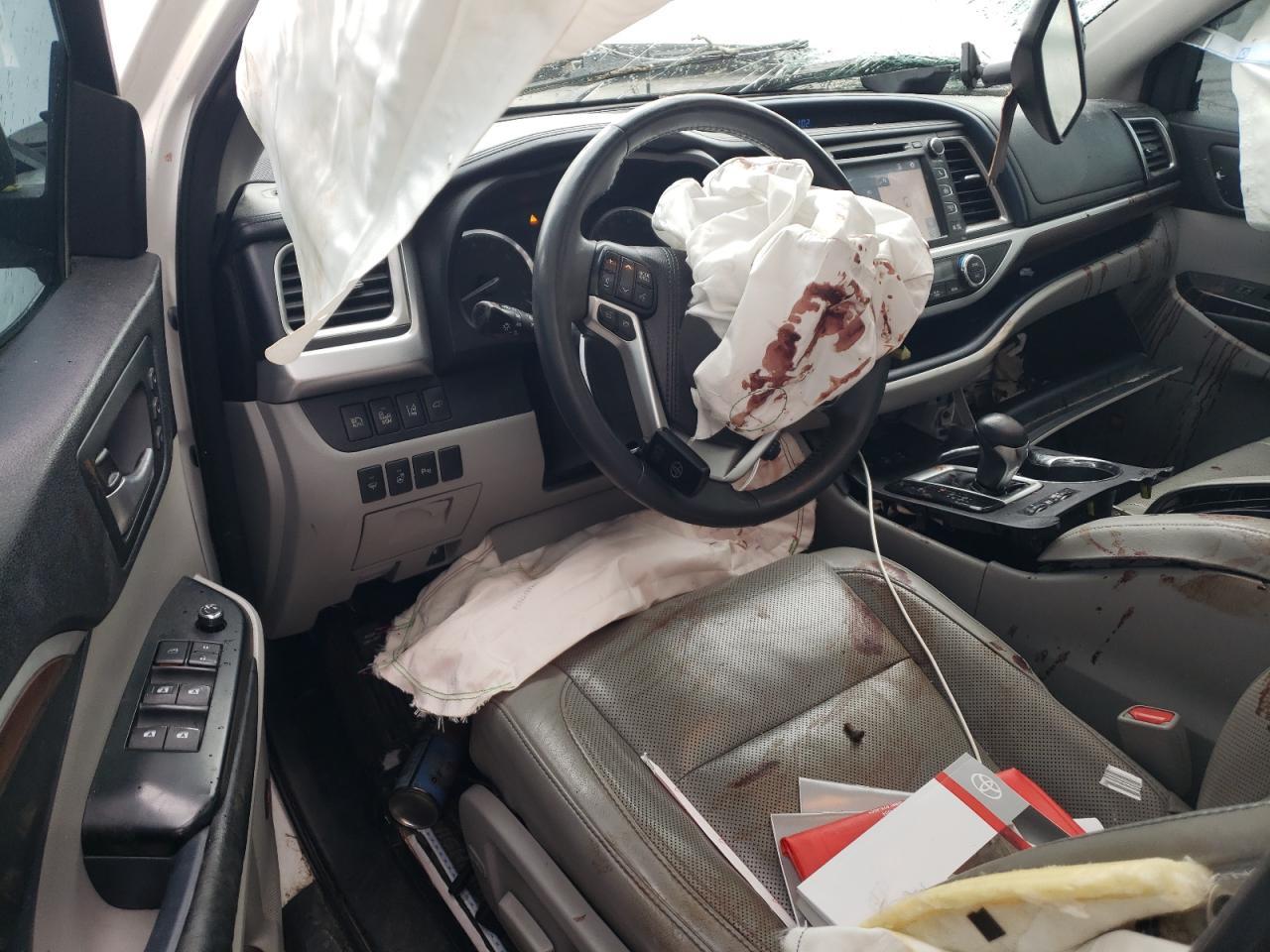 2015 Toyota Highlander Limited Copart, lot number: 56198265, vin: 5TDDKRFHXFS221768. Thumbnail 8