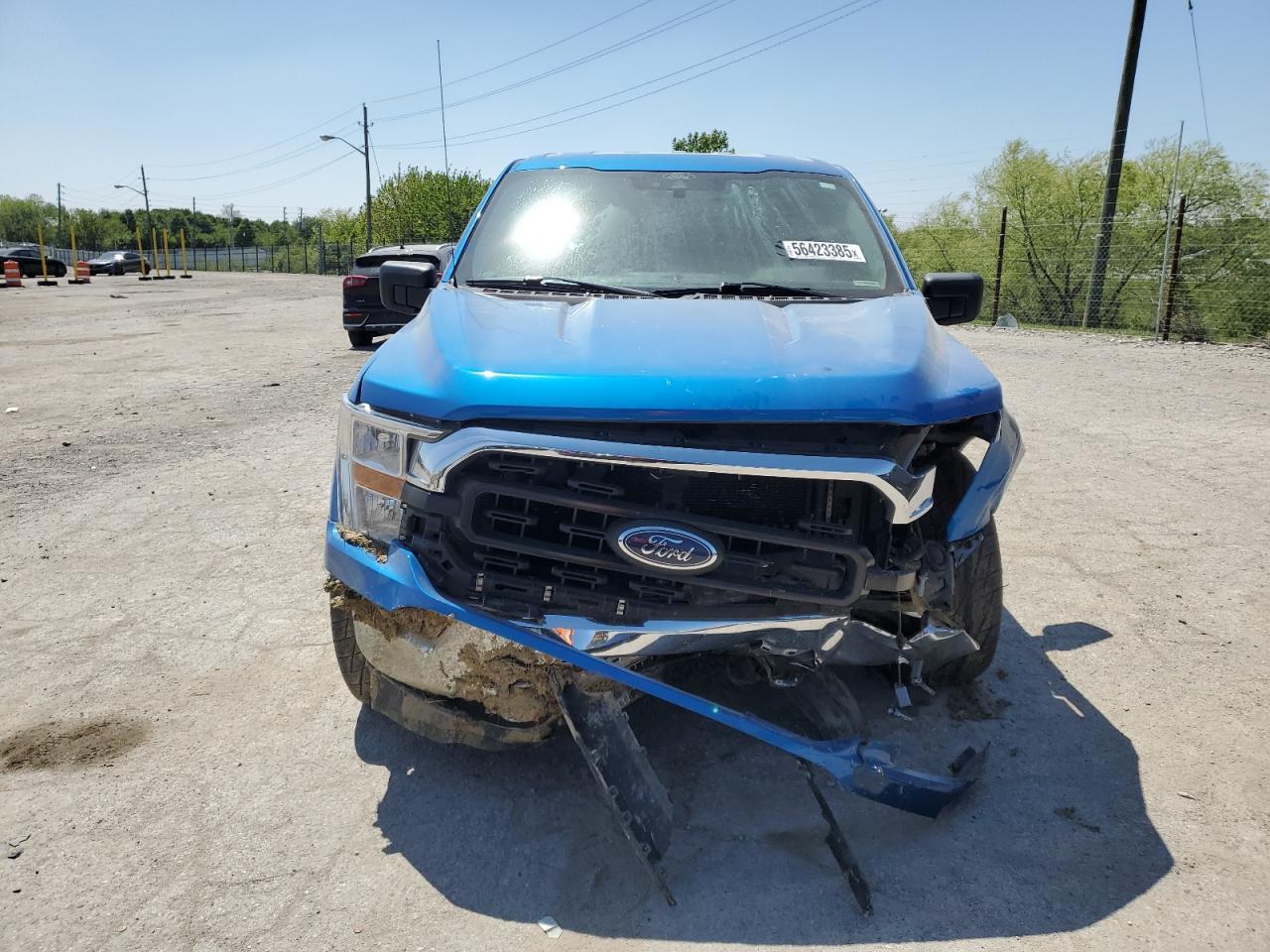 2021 Ford F150 Supercrew Copart, lot number: 56423385, vin: 1FTFW1E50MFA32128. Thumbnail 5