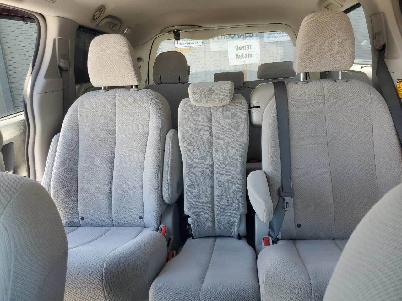 2014 Toyota Sienna Le Copart, lot number: 56601545, vin: 5TDKK3DC7ES462827. Thumbnail 10