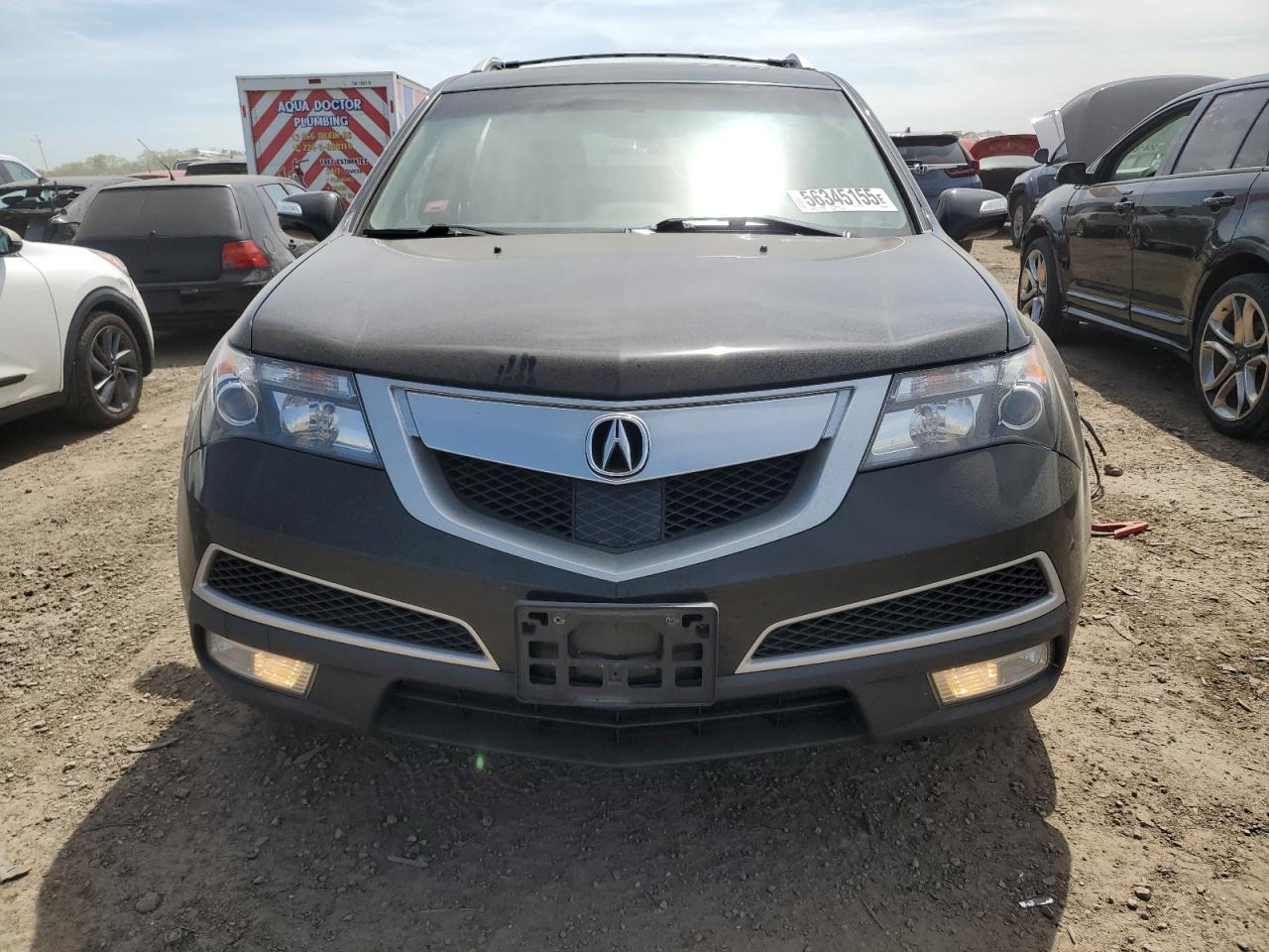 2010 Acura Mdx Advance Copart, lot number: 56345155, vin: 2HNYD2H56AH506829. Thumbnail 5