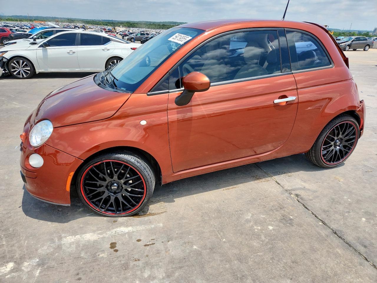 2015 Fiat 500 Copart, lot number: 59019855, vin: NULL. Thumbnail 1