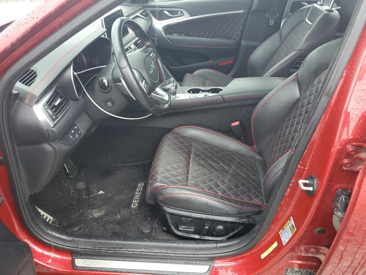 2019 Genesis G70 Prestige Copart, lot number: 57754815, vin: KMTG34LE2KU021837. Thumbnail 7