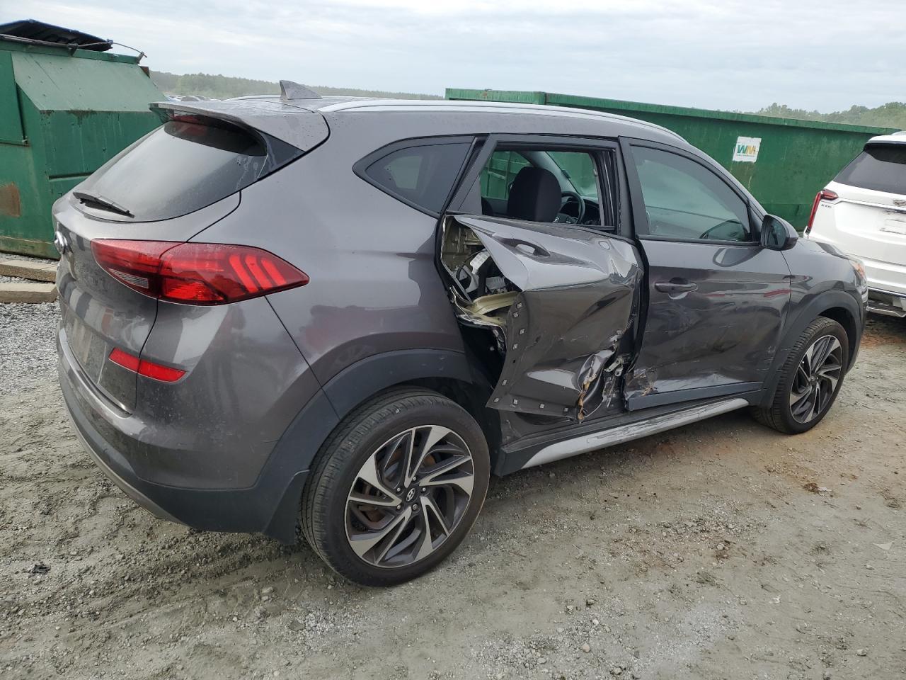 2020 Hyundai Tucson Limited Copart, lot number: 55113055, vin: KM8J33AL8LU204219. Thumbnail 3