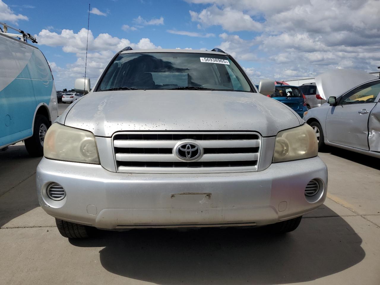 2005 Toyota Highlander Copart, lot number: 56938965, vin: JTEGD21A750128518. Thumbnail 5