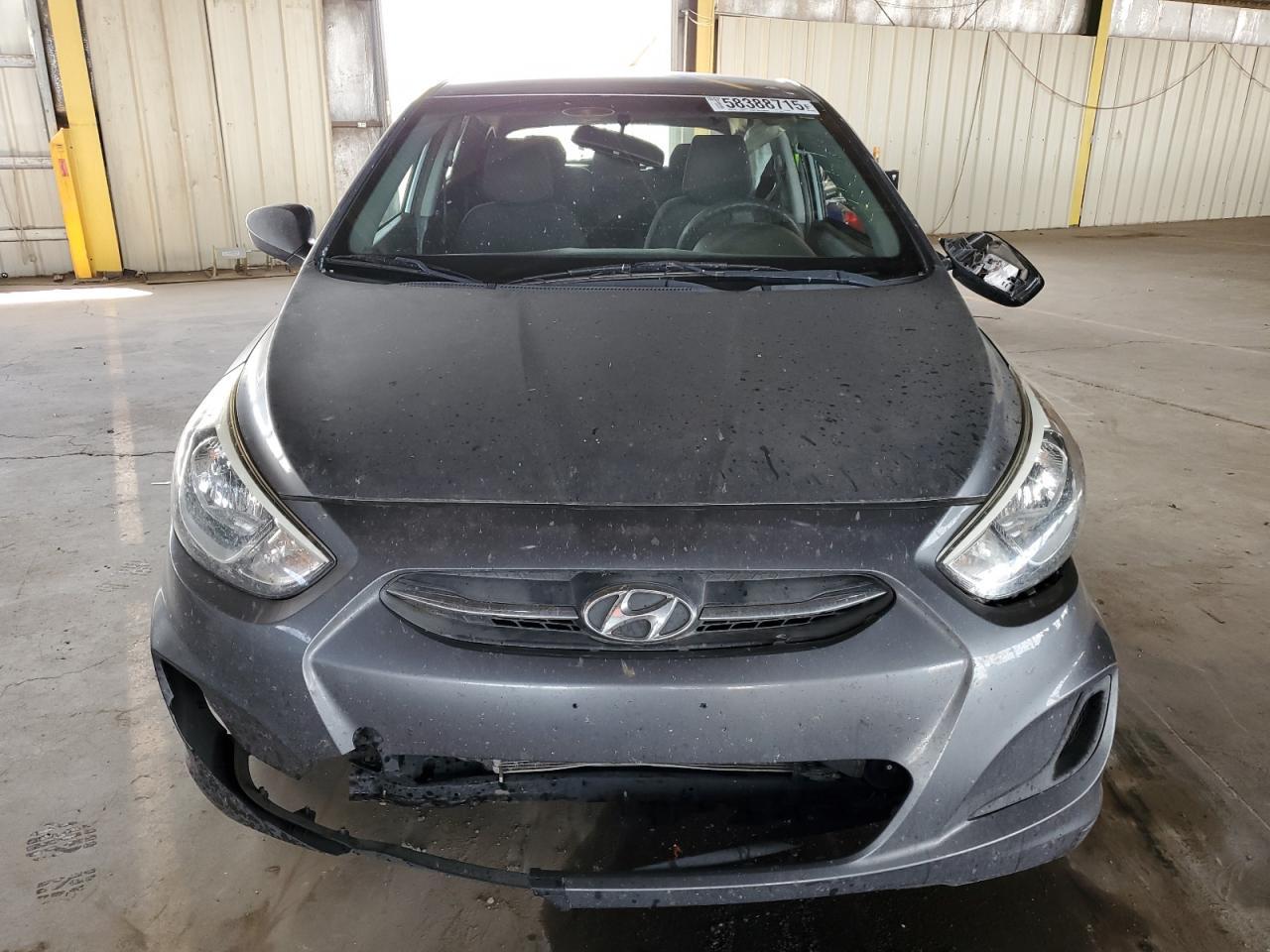 2016 Hyundai Accent Se Copart, lot number: 58388715, vin: KMHCT5AE2GU280384. Thumbnail 5