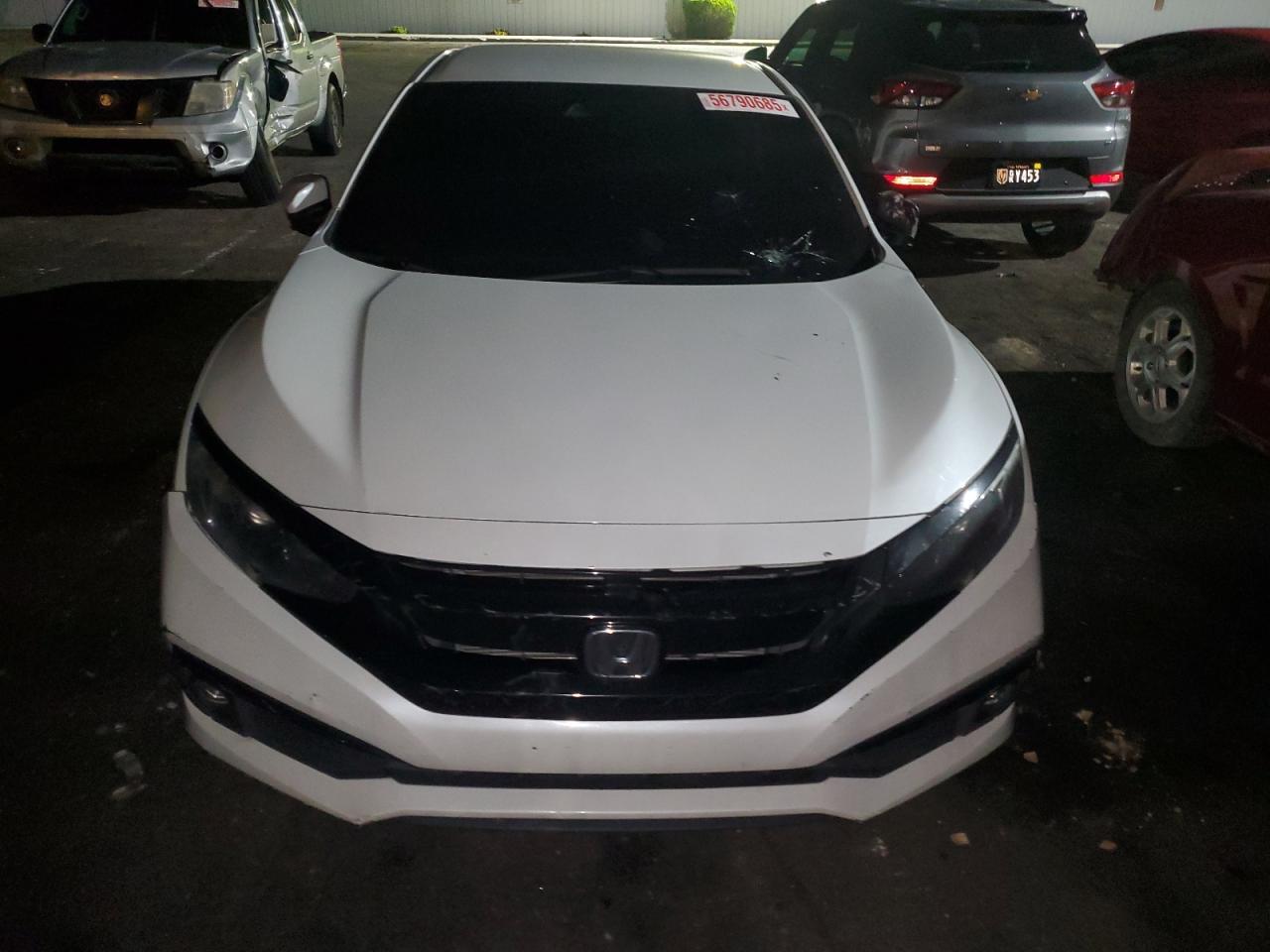 2020 Honda Civic Sport Copart, lot number: 56790685, vin: 19XFC2F83LE024203. Thumbnail 5