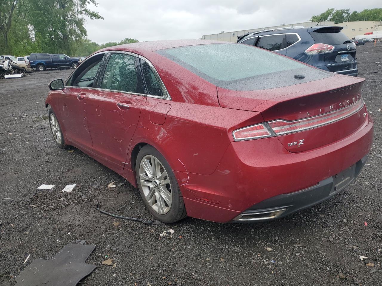 2014 Lincoln Mkz Copart, lot number: 58043045, vin: 3LN6L2JK7ER834055. Thumbnail 2