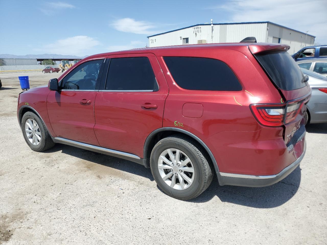 2014 Dodge Durango Sxt Copart, lot number: 59126485, vin: 1C4RDHAG1EC974050. Thumbnail 2