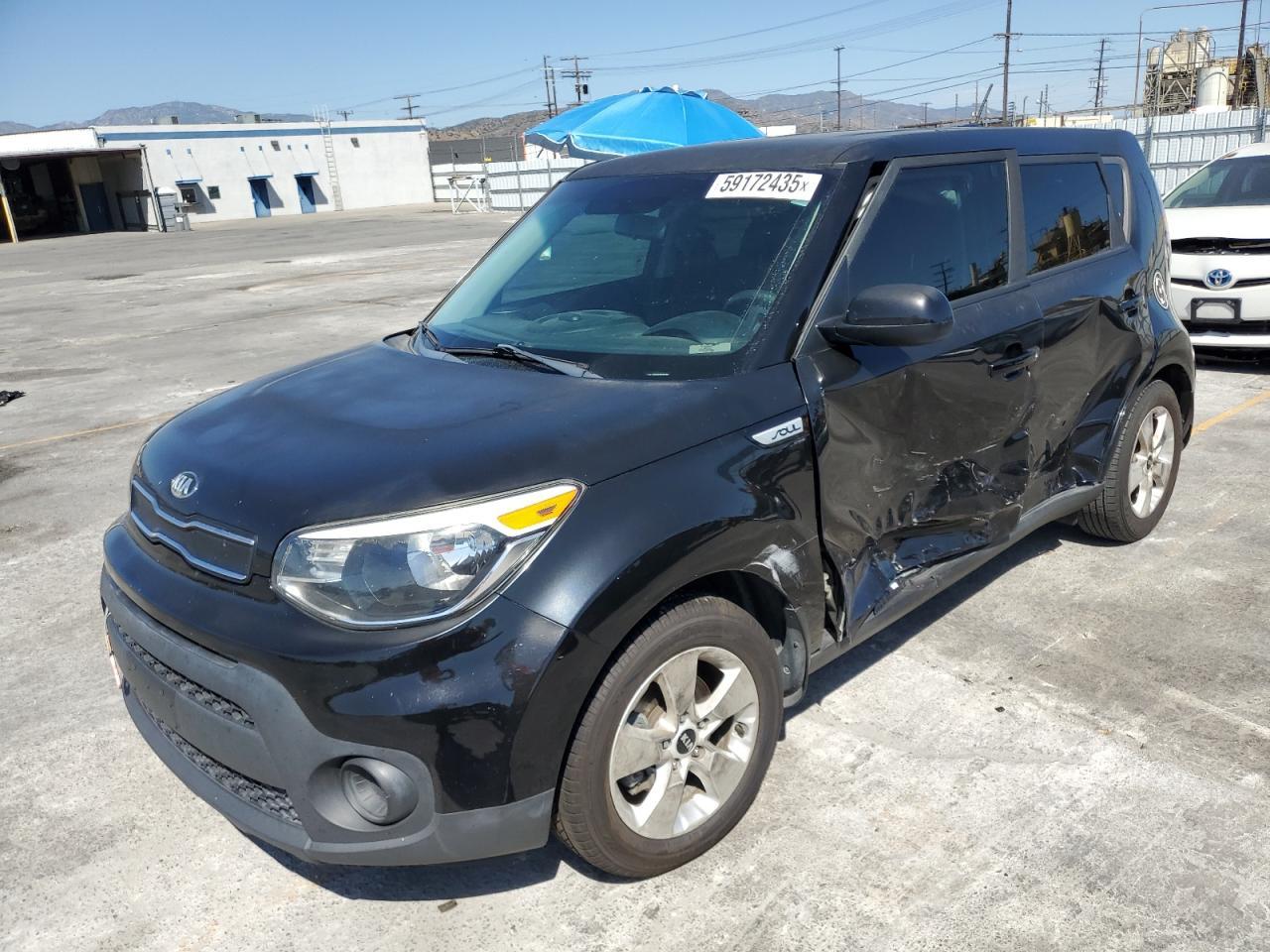 2019 Kia Soul Copart, lot number: 59172435, vin: KNDJN2A25K7917432. Thumbnail 1