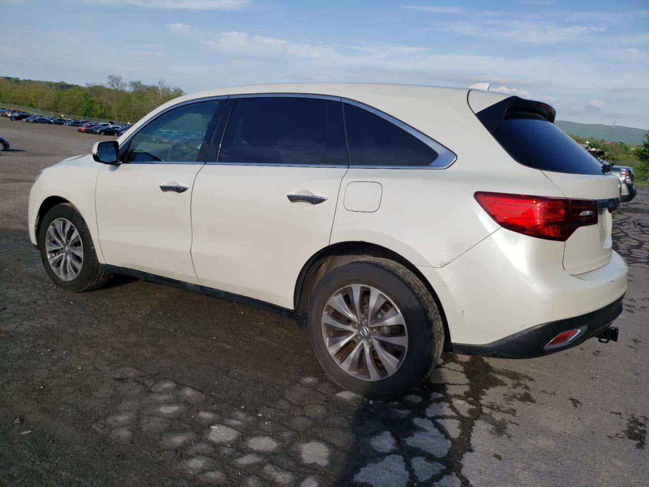 2014 Acura Mdx Technology Copart, lot number: 55104255, vin: 5FRYD4H6XEB040956. Thumbnail 2