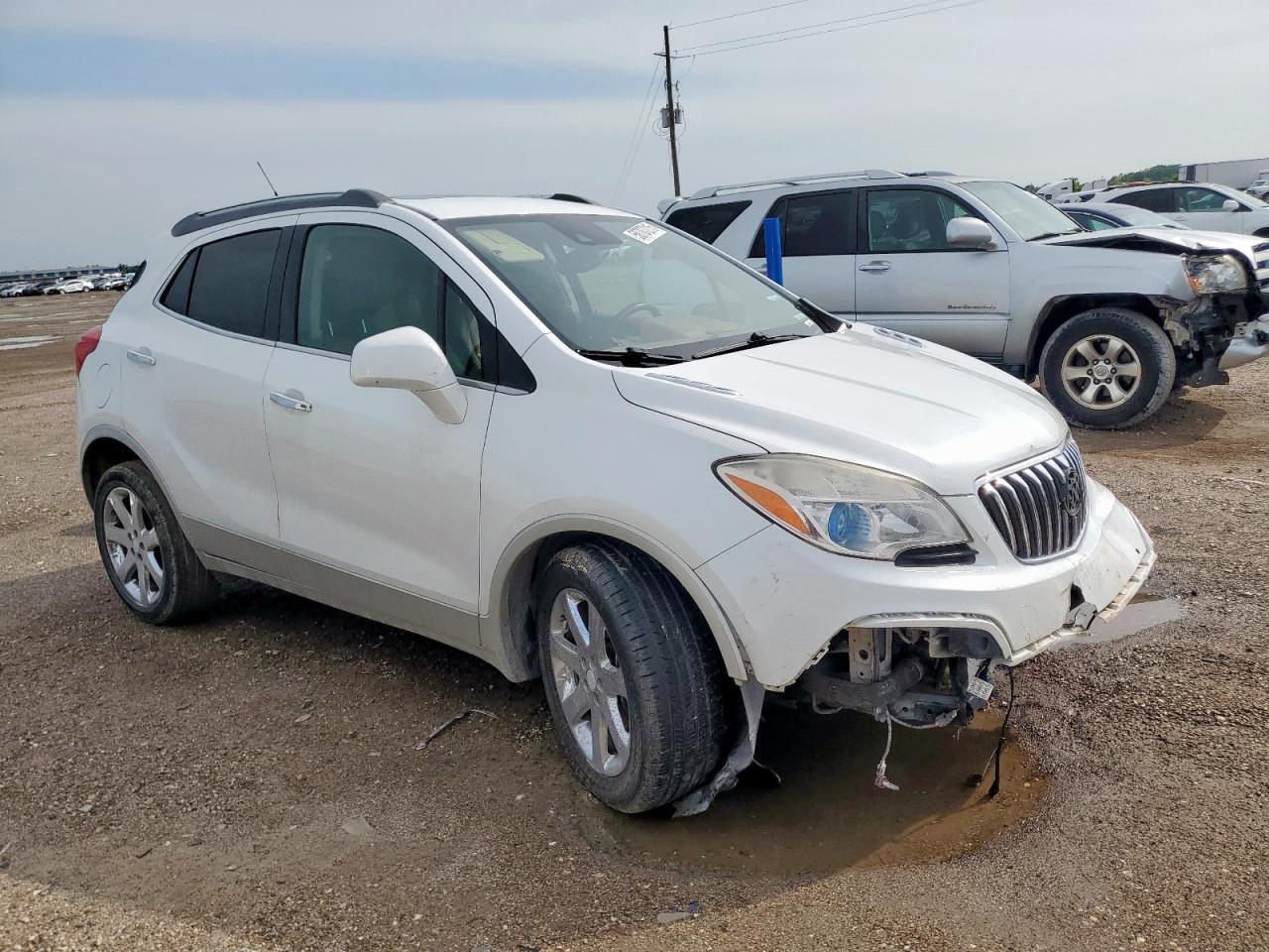 2013 Buick Encore Premium Copart, lot number: 58707215, vin: KL4CJDSB6DB105226. Thumbnail 4