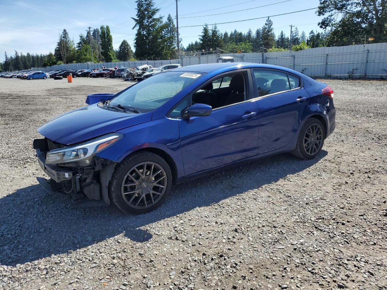 2017 Kia Forte Lx Copart, lot number: 58598925, vin: 3KPFK4A74HE136383. Thumbnail 1