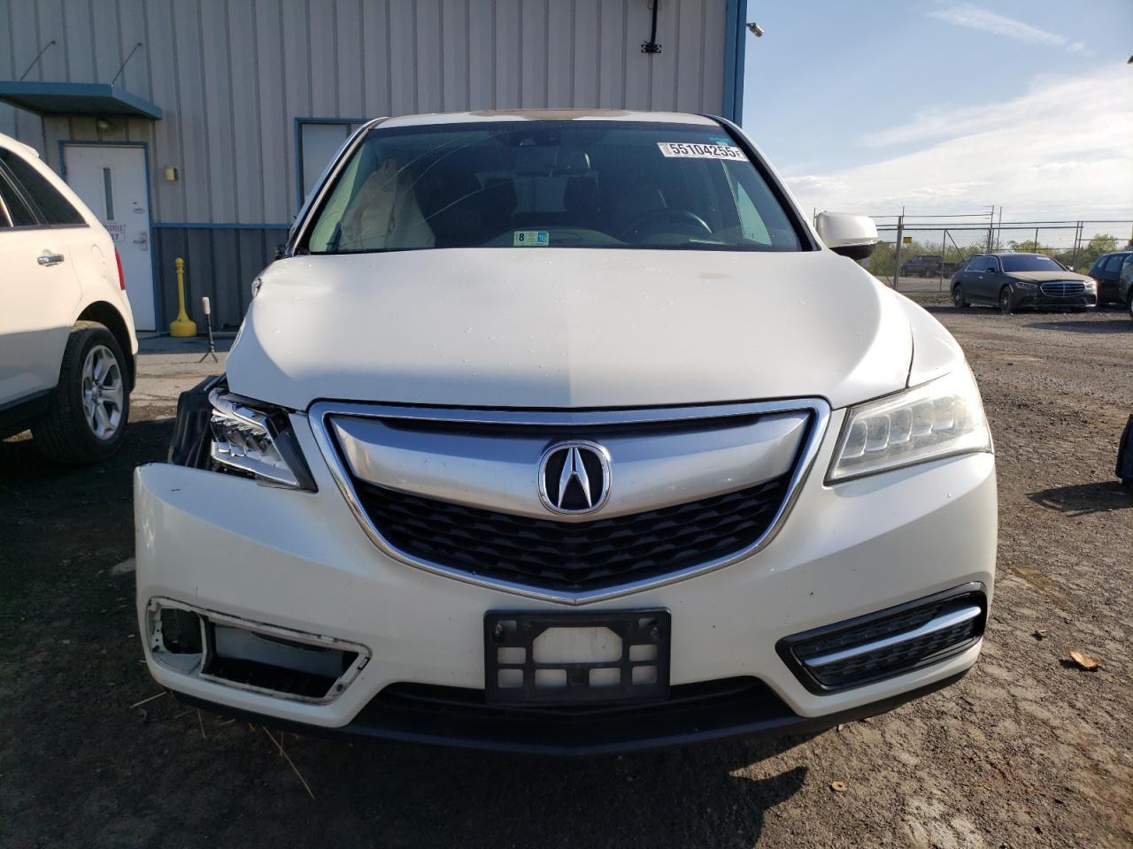 2014 Acura Mdx Technology Copart, lot number: 55104255, vin: 5FRYD4H6XEB040956. Thumbnail 5