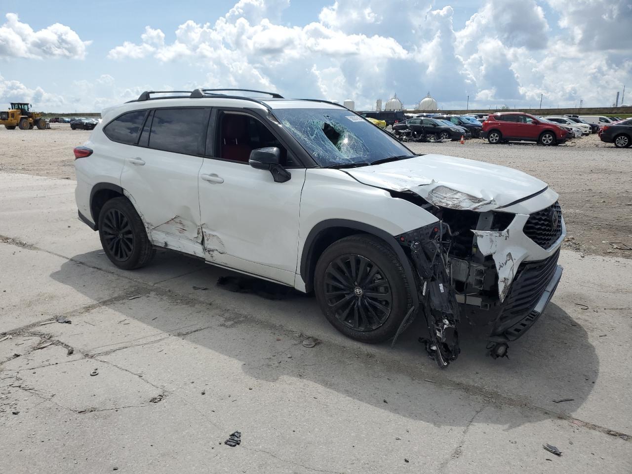 2023 Toyota Highlander L Copart, lot number: 58024745, vin: 5TDKDRAH0PS021783. Thumbnail 4