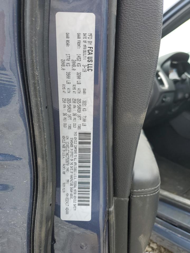 2019 Dodge Durango R/T Copart, lot number: 56415515, vin: 1C4SDJCTXKC753870. Thumbnail 13