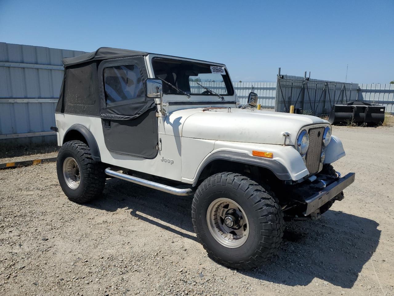 1984 Jeep Jeep Cj7 Copart, lot number: 58066485, vin: 1JCCF87E3ET071452. Thumbnail 4