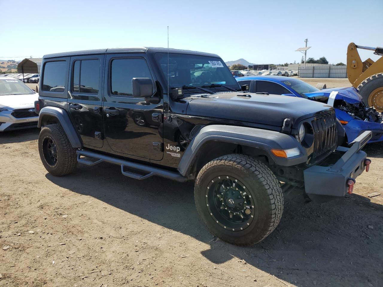 2018 Jeep Wrangler Unlimited Sport Copart, lot number: 59041465, vin: 1C4HJXDG6JW145865. Thumbnail 4