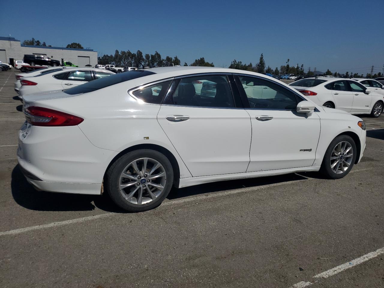 2017 Ford Fusion Se Hybrid Copart, lot number: 54029485, vin: 3FA6P0LU7HR409733. Thumbnail 3