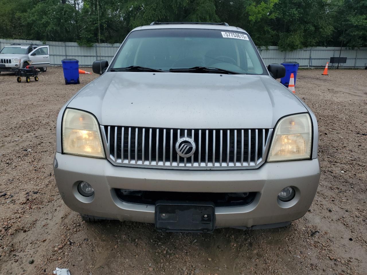 2002 Mercury Mountaineer Copart, lot number: 57753615, vin: 4M2ZU66E82UJ24458. Thumbnail 5