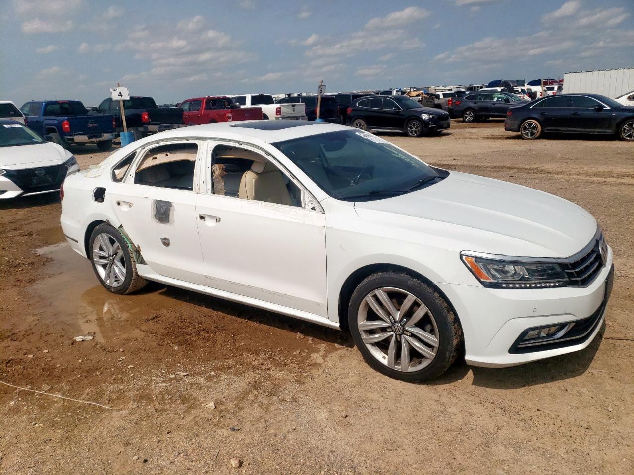 2017 Volkswagen Passat Se Copart, lot number: 59049485, vin: 1VWGT7A39HC060826. Thumbnail 4