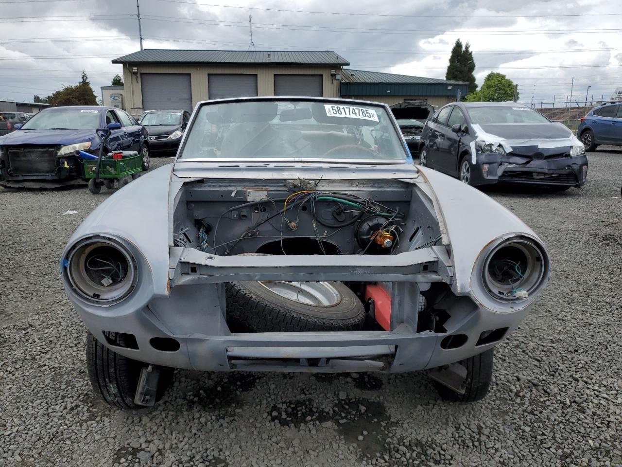 1979 Fiat Spider Copart, lot number: 58174785, vin: 124CS20143220. Thumbnail 5