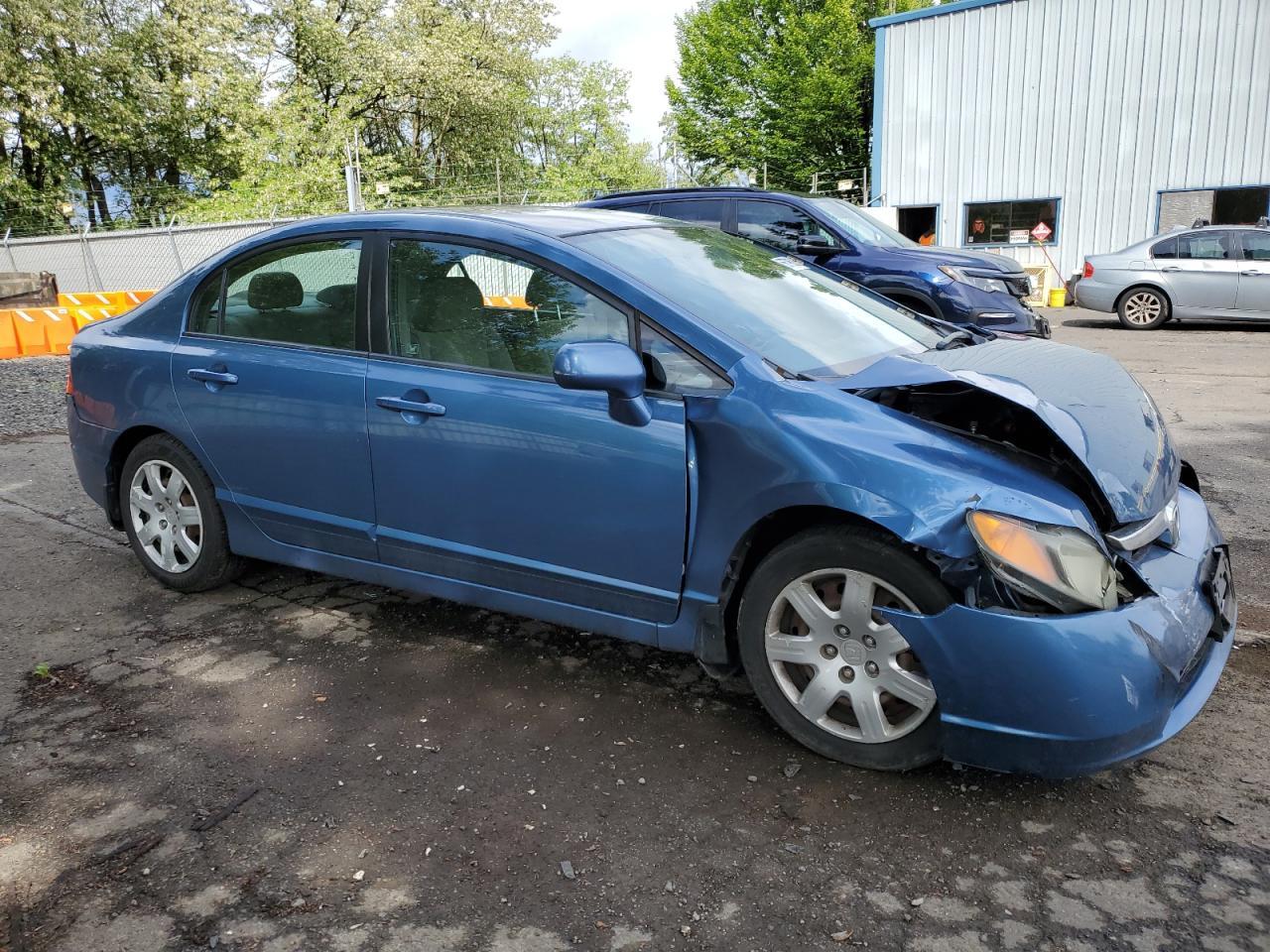 2007 Honda Civic Lx Copart, lot number: 56796245, vin: 1HGFA16597L079632. Thumbnail 4