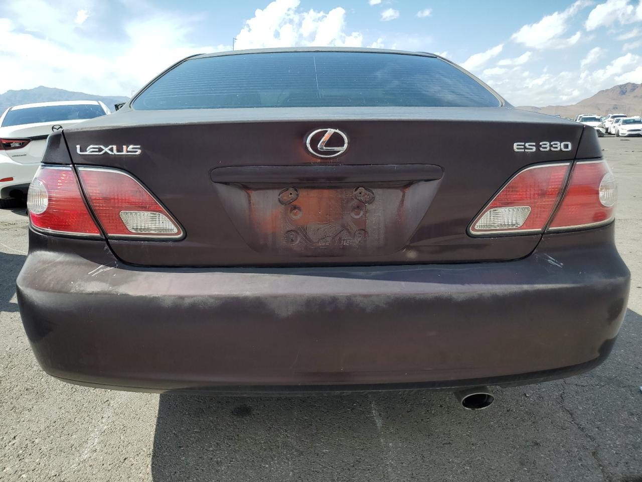 2004 Lexus Es 330 Copart, lot number: 55722695, vin: JTHBA30G140012408. Thumbnail 6