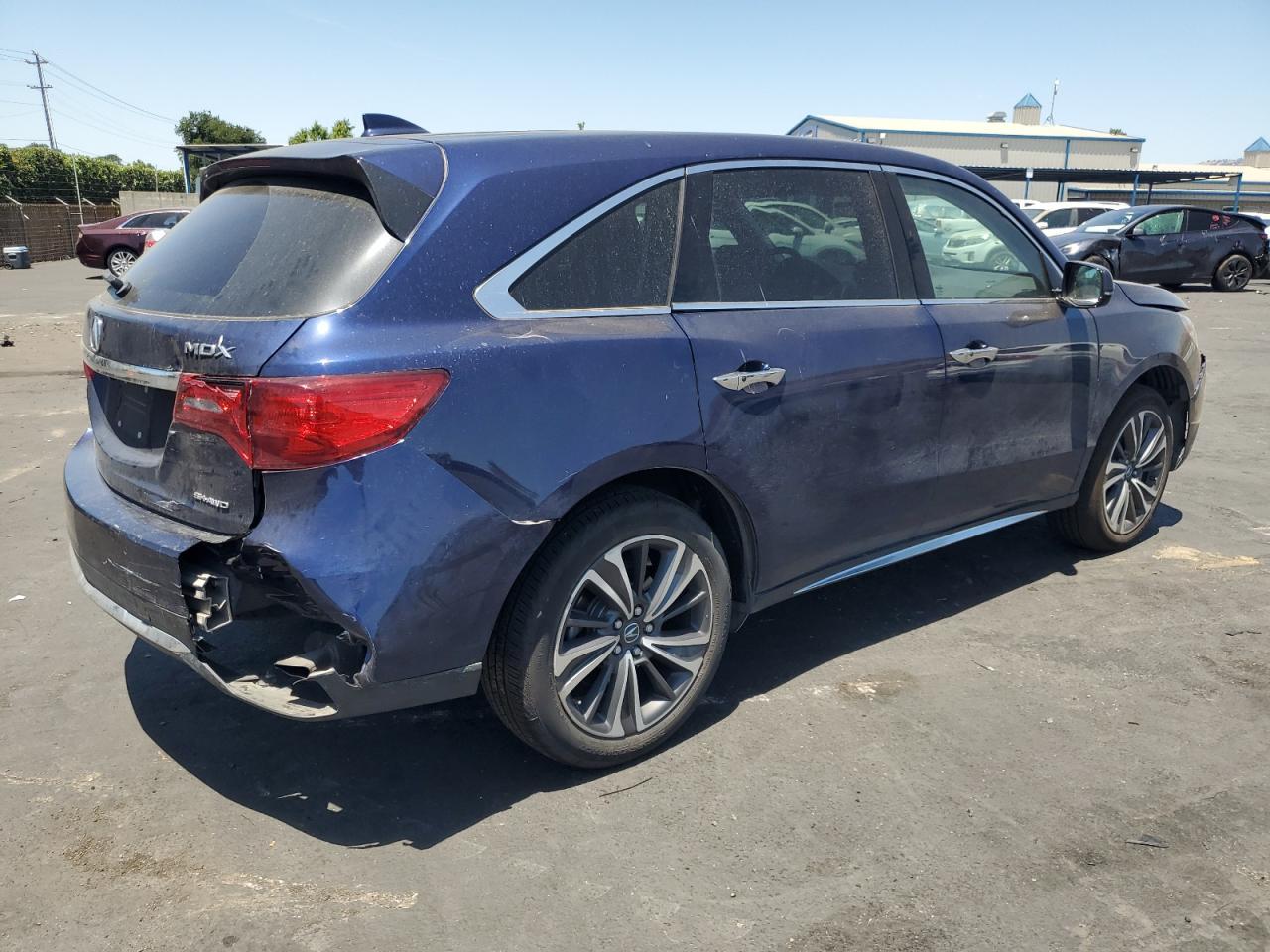 2020 Acura Mdx Technology Copart, lot number: 58595345, vin: 5J8YD4H50LL027623. Thumbnail 3