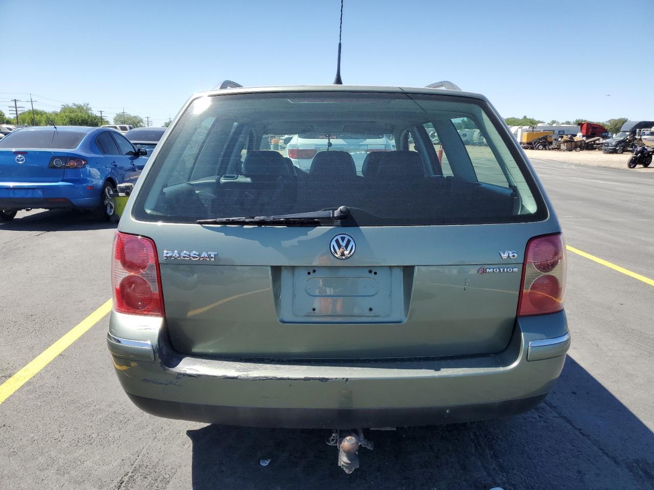 2002 Volkswagen Passat Glx 4Motion Copart, lot number: 59214605, vin: WVWYH63B82E169572. Thumbnail 6