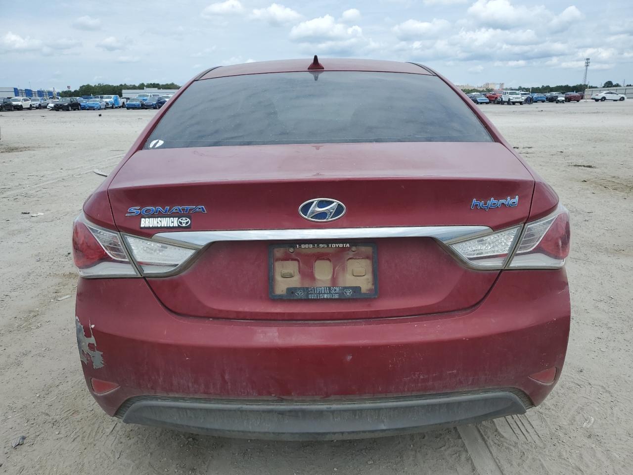 2013 Hyundai Sonata Hybrid Copart, lot number: 56561605, vin: KMHEC4A48DA099359. Thumbnail 6