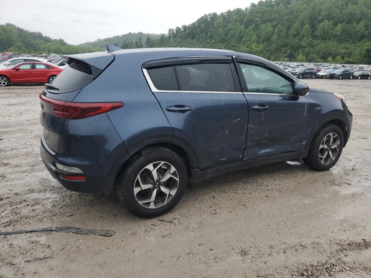 2021 Kia Sportage Lx Copart, lot number: 58910705, vin: KNDPMCAC3M7875325. Thumbnail 3