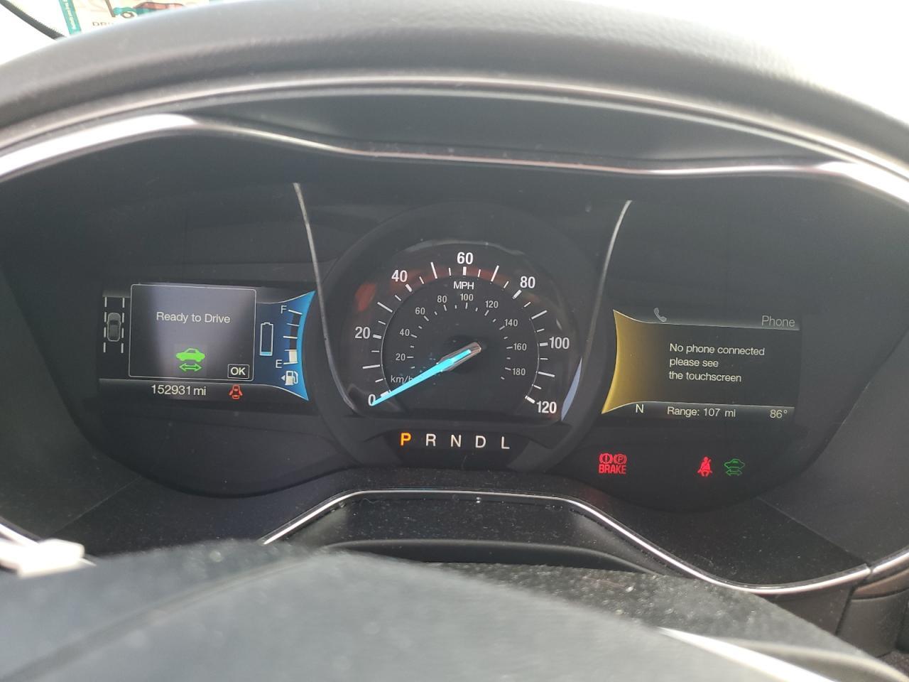 2017 Ford Fusion Se Hybrid Copart, lot number: 54039095, vin: 3FA6P0LU6HR359598. Thumbnail 9