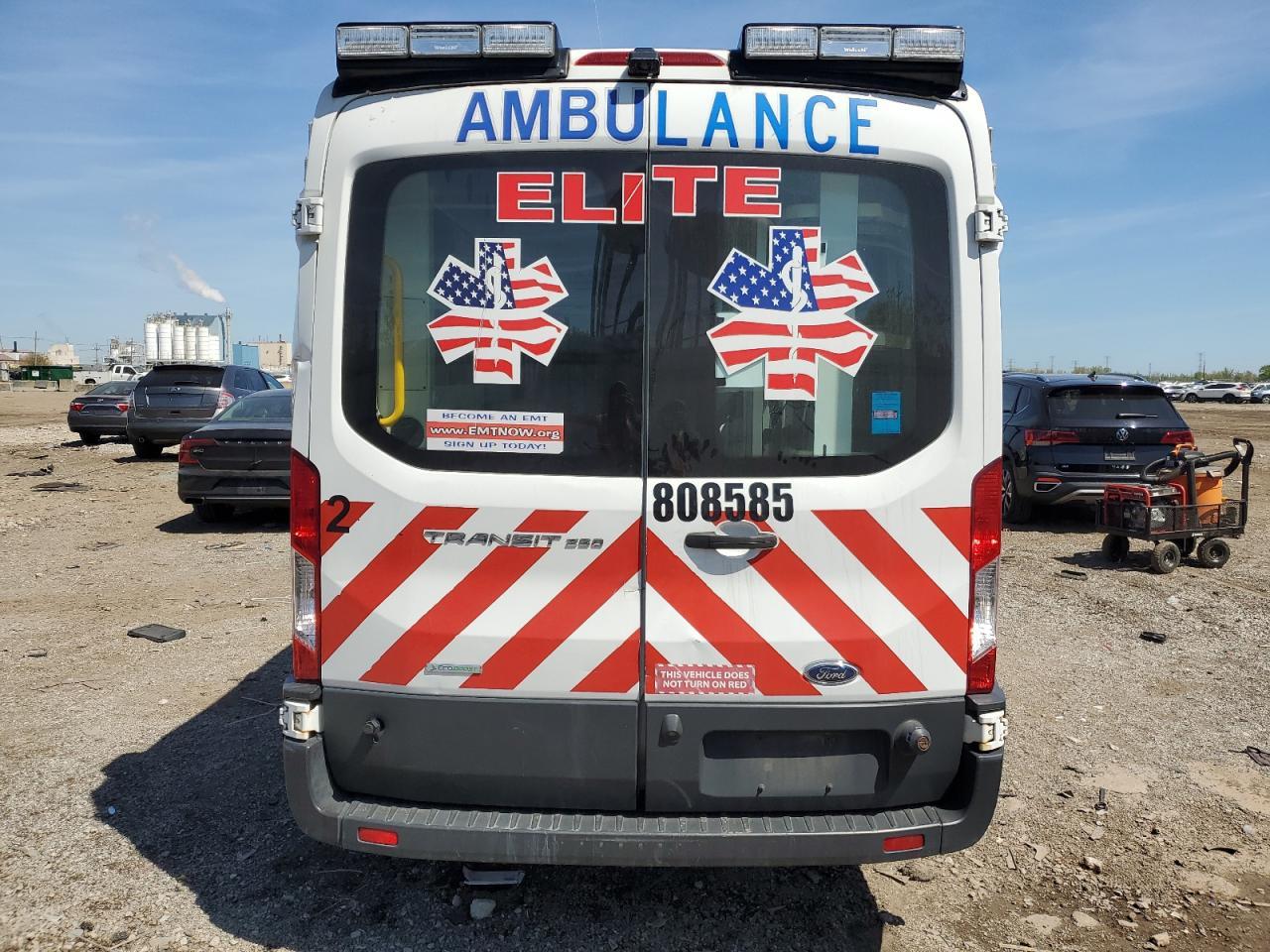 2017 Ford Transit T-250 Copart, lot number: 55531985, vin: 1FDYR2CM6HKB42853. Thumbnail 6