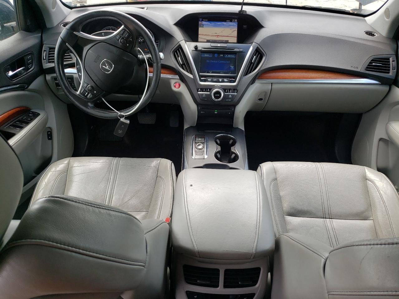 2017 Acura Mdx Advance Copart, lot number: 55206385, vin: 5FRYD4H90HB011044. Thumbnail 8