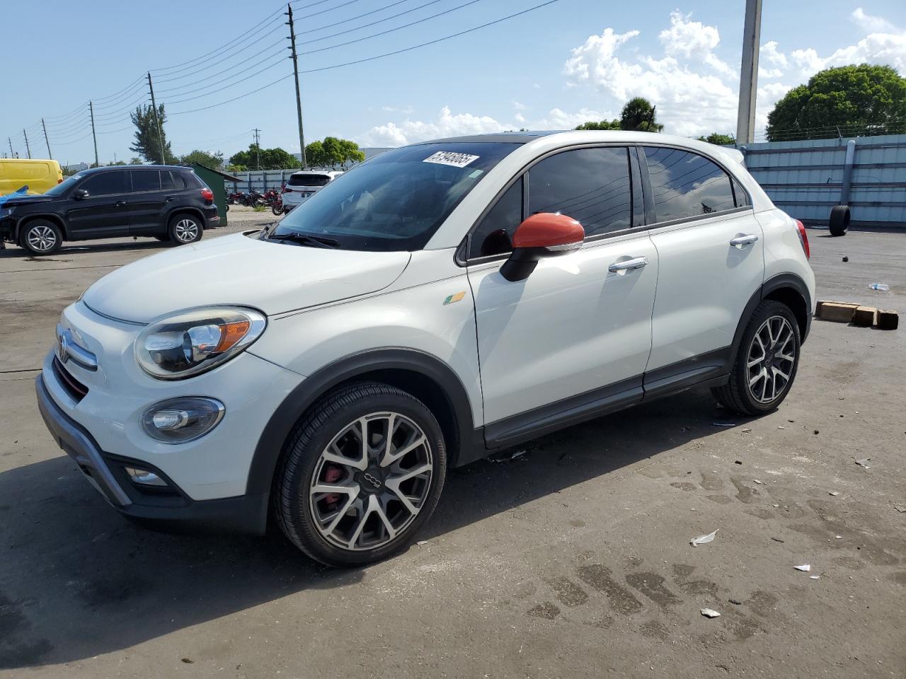 2016 Fiat 500X Trekking Plus Copart, lot number: 57945065, vin: ZFBCFXET5GP447161. Thumbnail 1