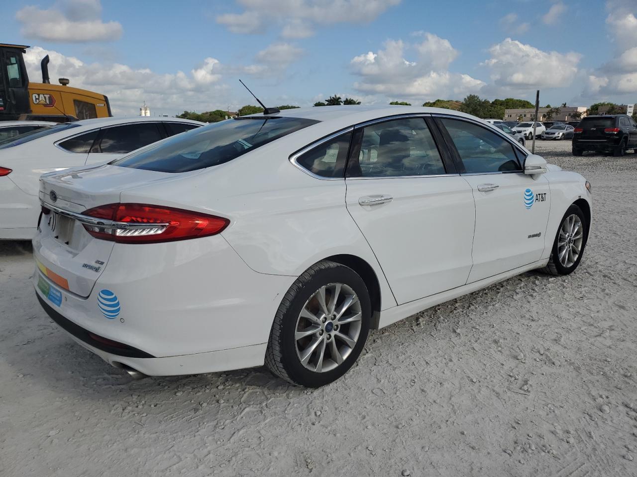 2017 Ford Fusion Se Hybrid Copart, lot number: 54039095, vin: 3FA6P0LU6HR359598. Thumbnail 3