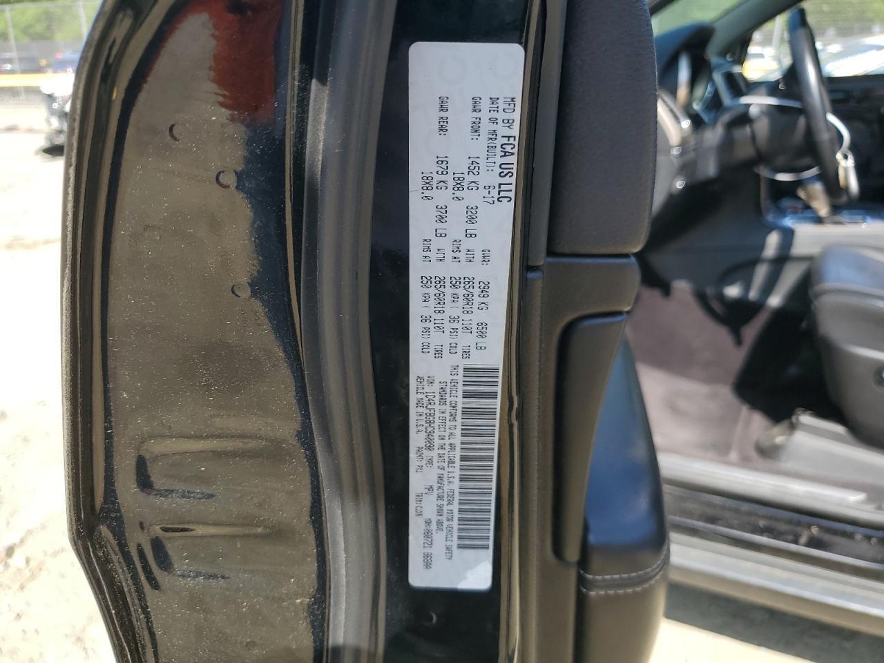 2017 Jeep Grand Cherokee Limited Copart, lot number: 54764035, vin: 1C4RJFBG8HC940090. Thumbnail 13