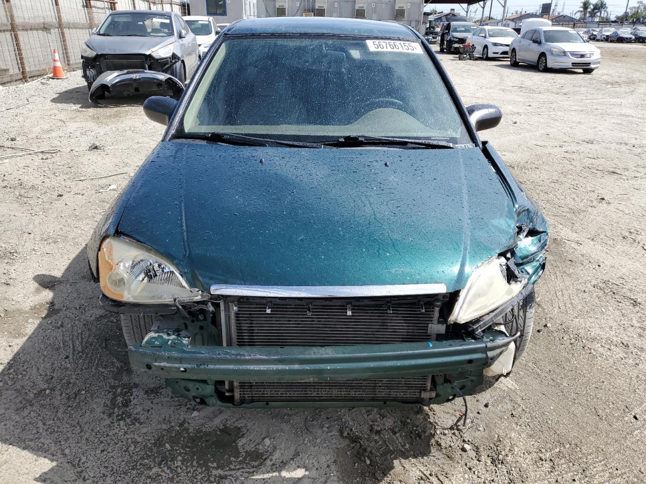 2001 Honda Civic Lx Copart, lot number: 56766155, vin: JHMES16571S004494. Thumbnail 5