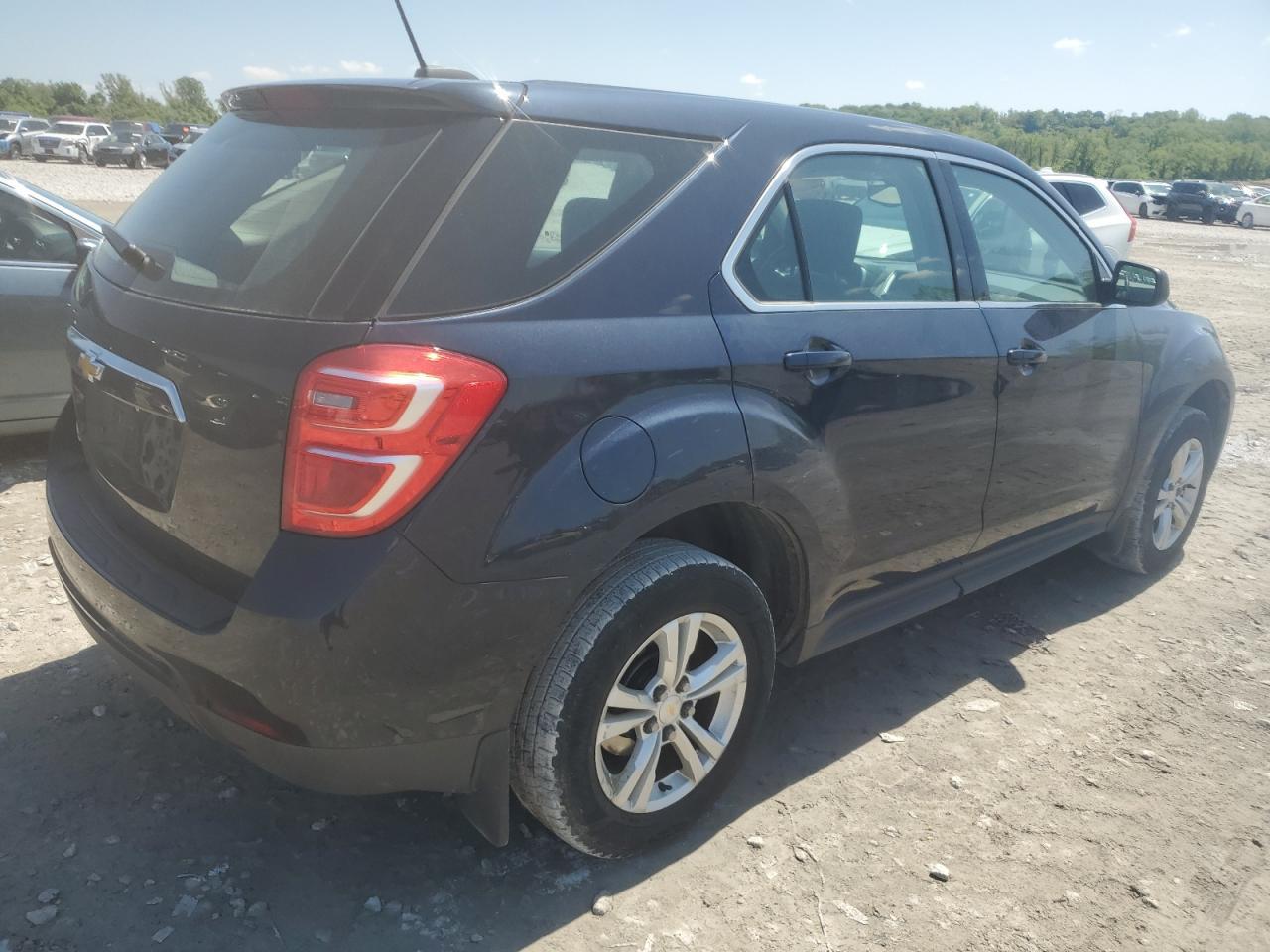 2017 Chevrolet Equinox Ls Copart, lot number: 55911645, vin: 2GNALBEKXH1569477. Thumbnail 3